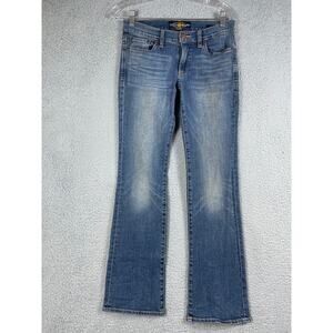 Lucky Brand Womens Size 2/26 Blue Jeans Sweet Boot
